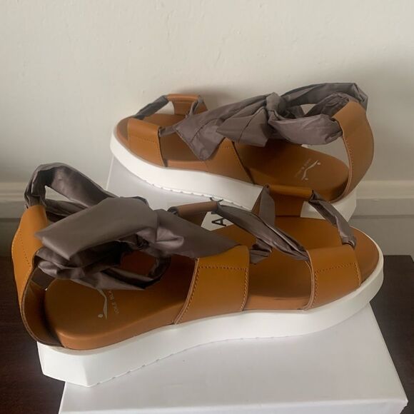 Voile Blanche aria vitello lace up leather lining sandal size EU 37 - Picture 6 of 10